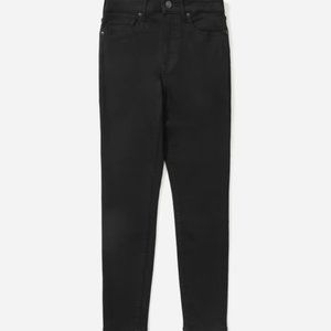 Everlane | The Curvy Authentic Stretch High-Rise Skinny Jean - Washed Black